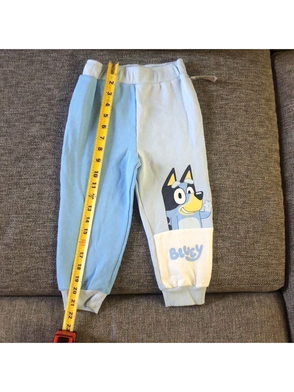 BLUEY Moose Toddler Boy Bluey Sweatshirt Pullover Sweatpants Set Blue Cream 3T - Picture 17 of 17